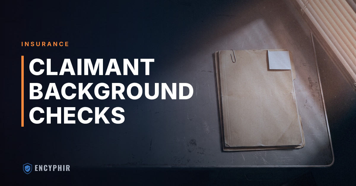 Claimant Background Investigations for Insurance