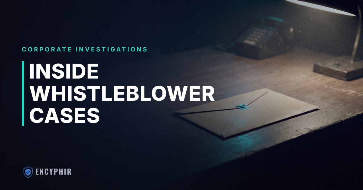 How Investigators Support Whistleblower Cases
