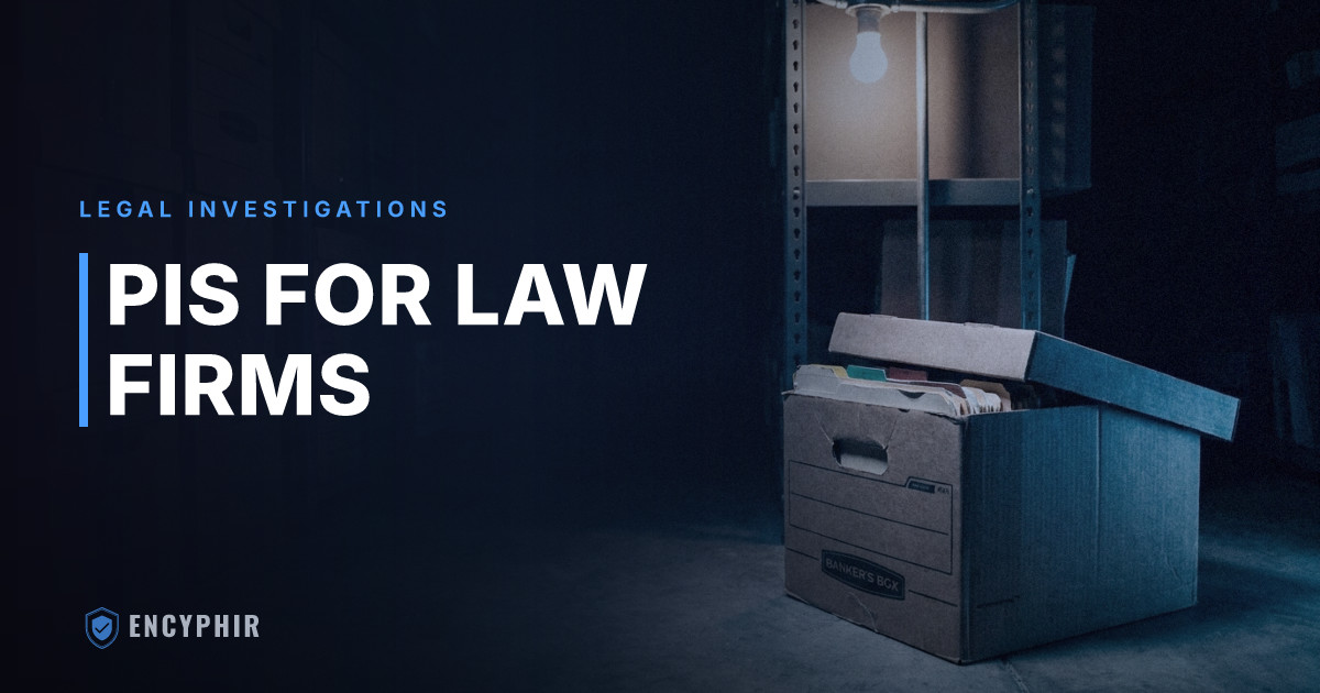 How Private Investigators Support Law Firm Cases