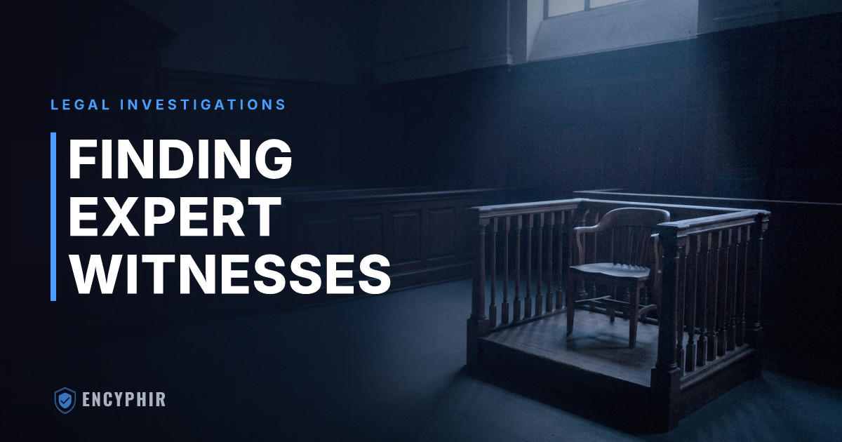 How to Find and Vet an Expert Witness