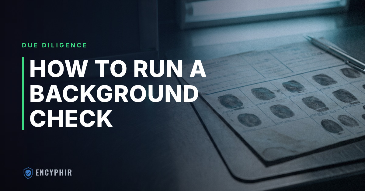 How to Run a Background Check: An Employer's Guide