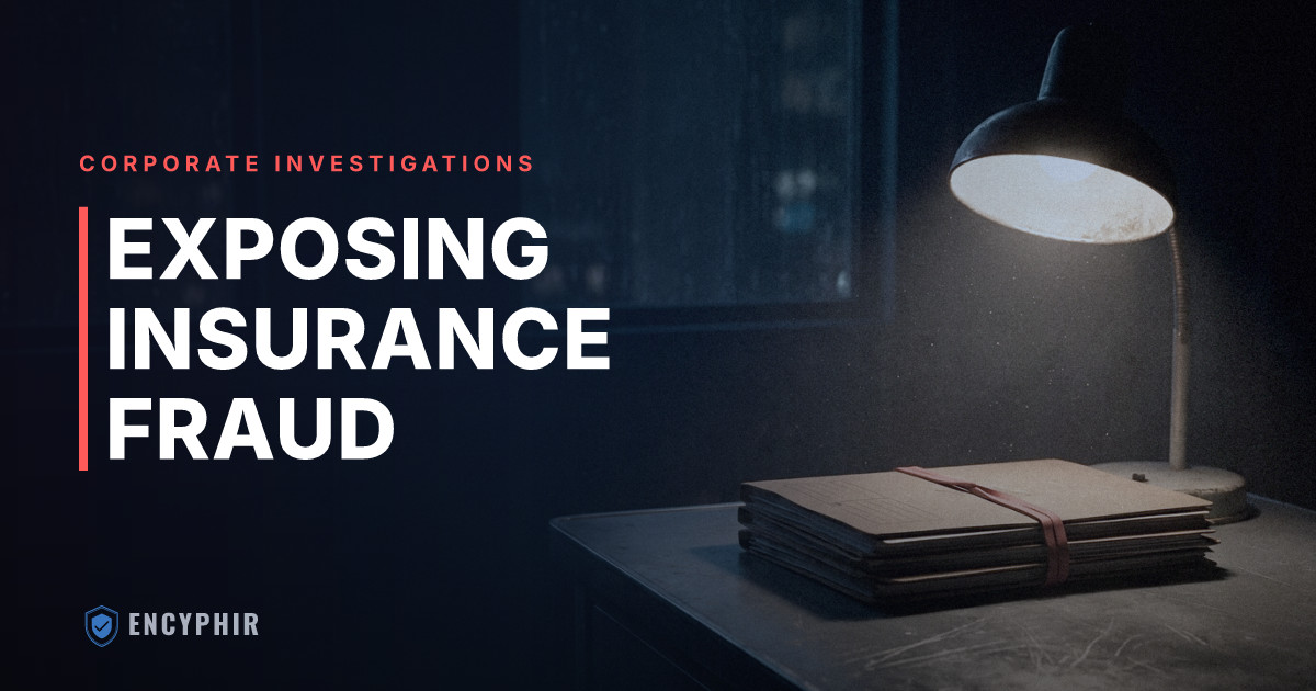 Insurance Fraud Investigations: An Overview of the Process