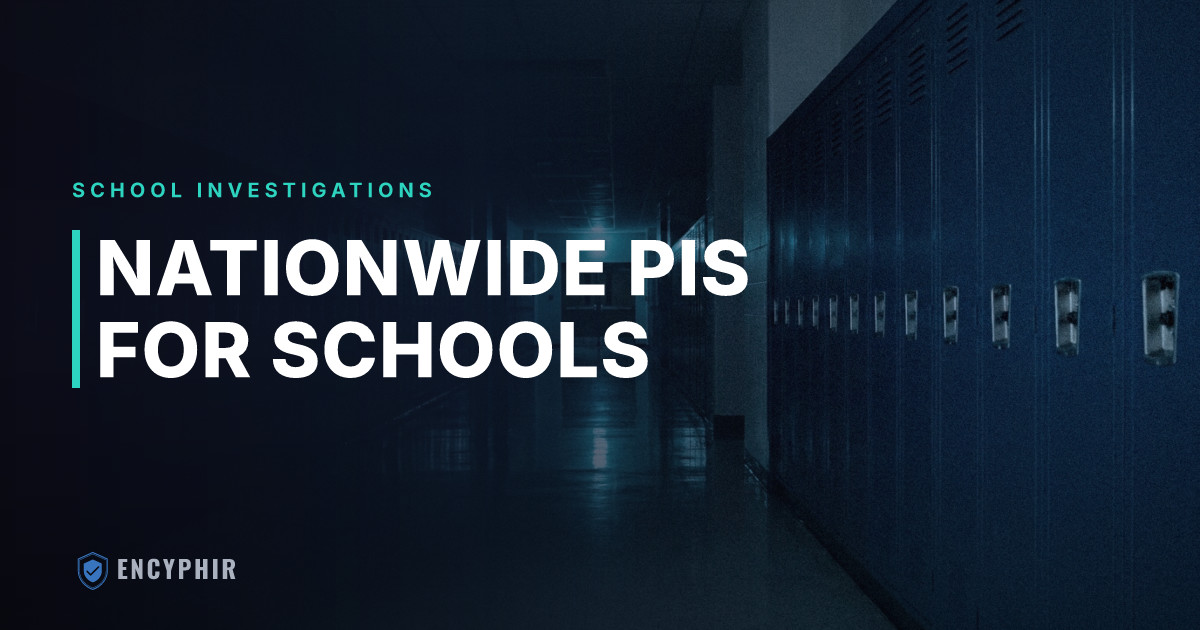 Why School Districts Choose Nationwide Investigation Firms