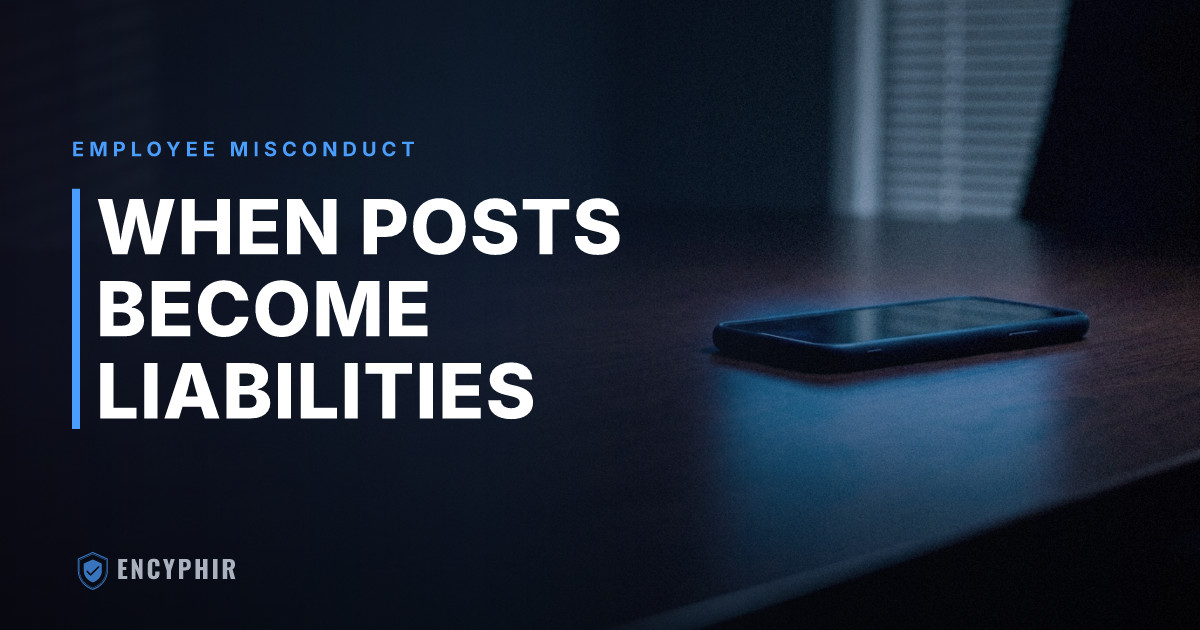 Social Media Misconduct by Employees: Investigation and Legal Exposure