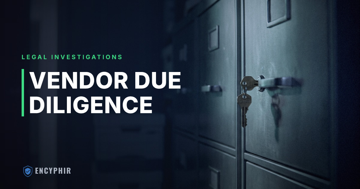 Vendor Due Diligence: What Law Firms Need to Know