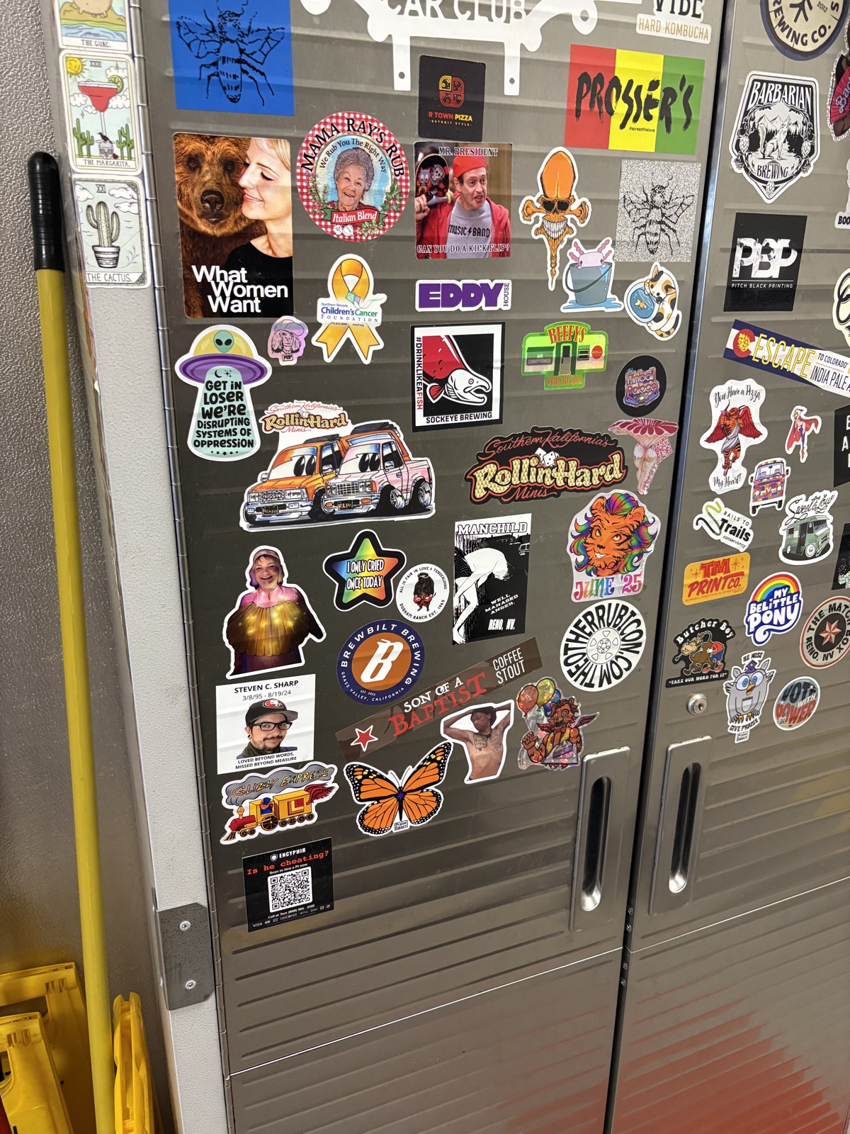 Encyphir sticker in the wild